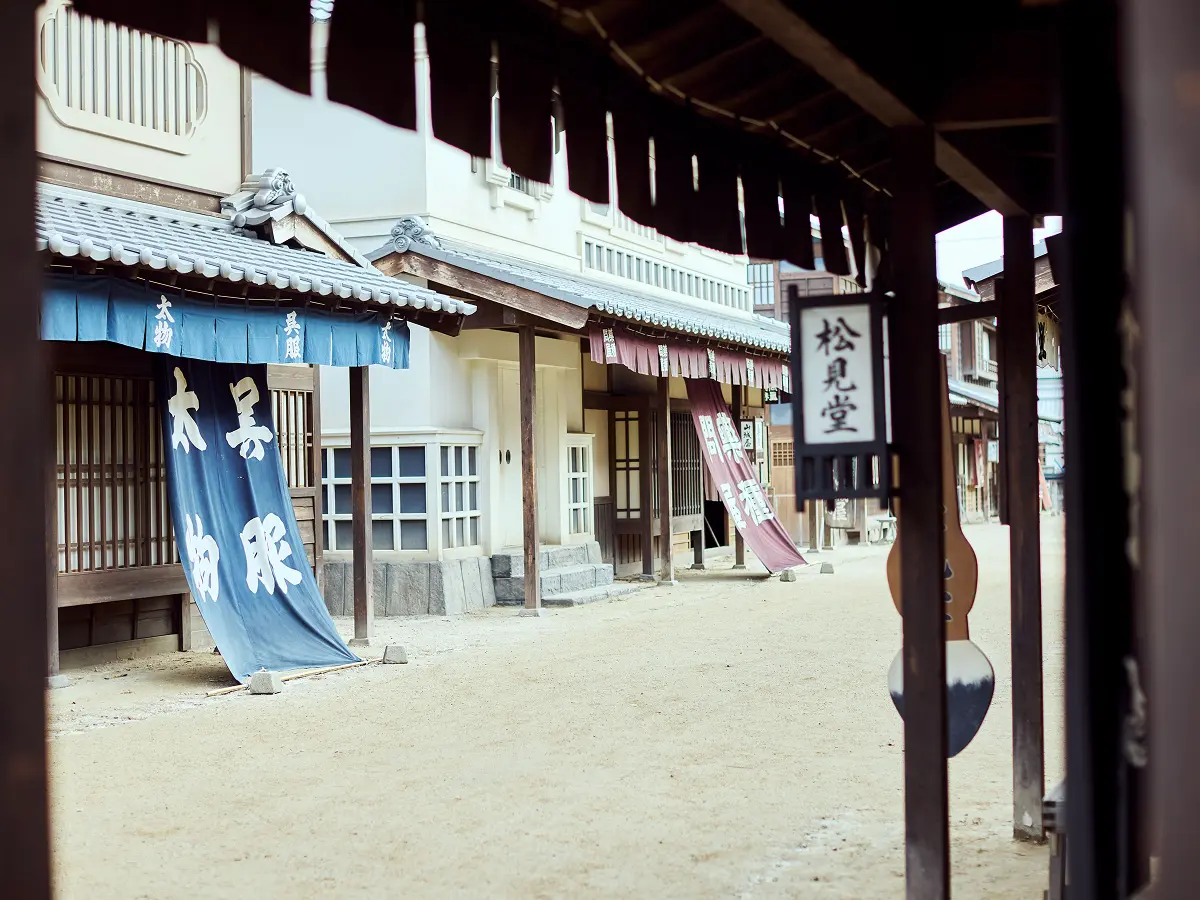 Outdoor shooting set photos