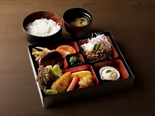 Samurai bento (with tea)