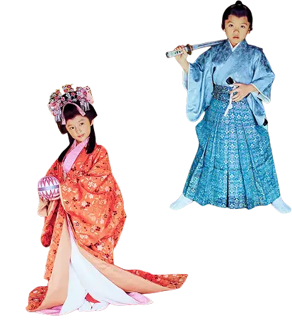 A person dressed in period costume