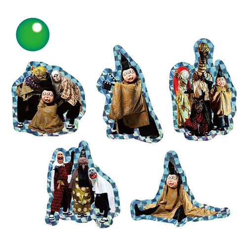 Sparkling Yokai Die-Cut Stickers