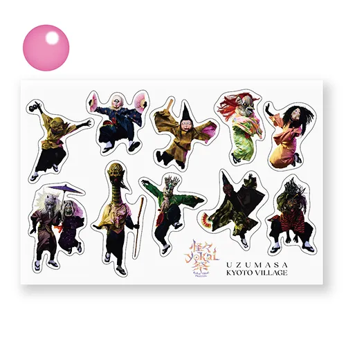 YOKAI Clear Deco Stickers
