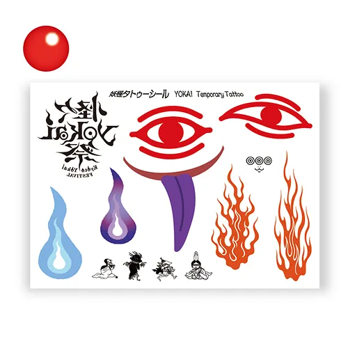 YOKAI Tattoo Stickers